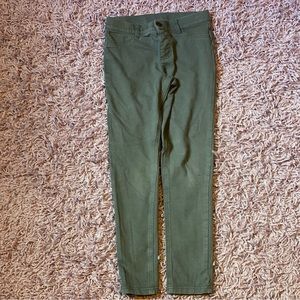 Carters girls size 8 charcoal gray faux jean leggings